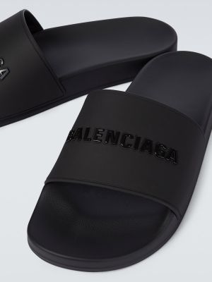 Slides Balenciaga nero