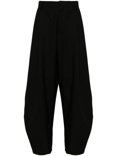 Pantalon en laine Croquis noir