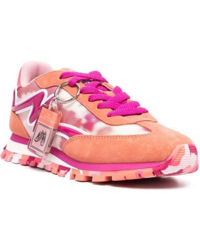 Zapatillas con cordones Marc Jacobs rosa