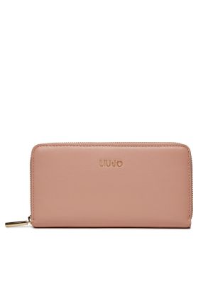 Πορτοφόλι με φερμουάρ Liu Jo ροζ