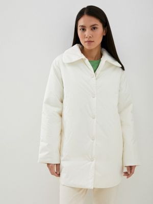 Утепленная демисезонная куртка Y.o.u. белая