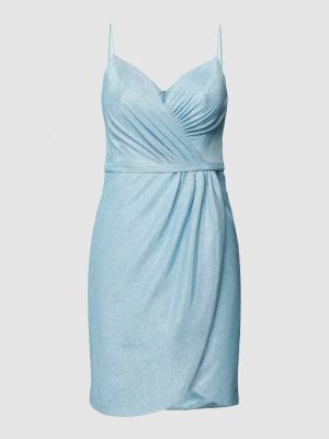 Sukienka koktajlowa Luxuar błękitna