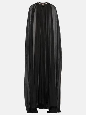 Šifonová hedvábná bunda Miss Sohee černá