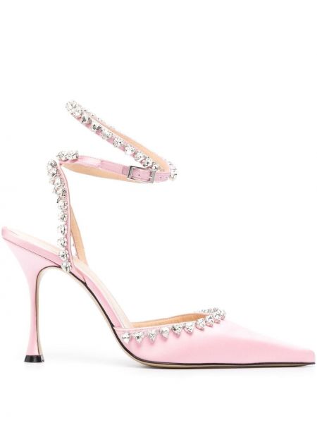 Pantofi de cristal Mach & Mach roz