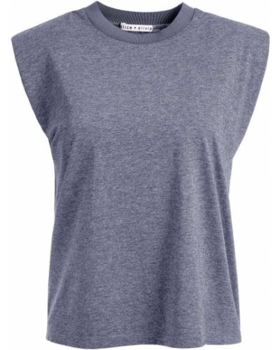 Camiseta sin mangas Alice+olivia gris