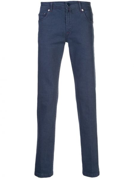 Skinny jeans Kiton blau
