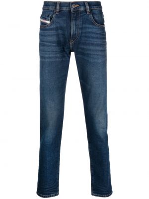 Slim fit skinny fit-jeans Diesel blå