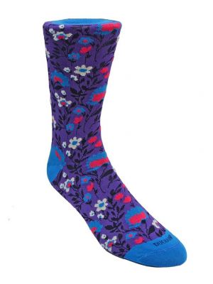 Классические носки в цветочек с принтом Duchamp London
