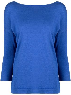 Kašmira zīda džemperis Wild Cashmere zils
