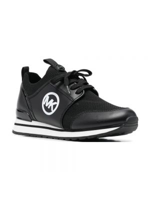 Dzianinowe sneakersy Michael Kors czarne