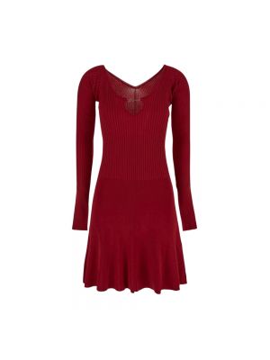 Sukienka mini z wiskozy Jacquemus Czerwona