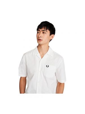 Camisa a rayas Fred Perry blanco