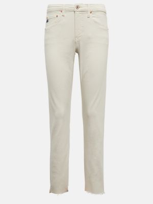 Pantalon slim Ag Jeans blanc