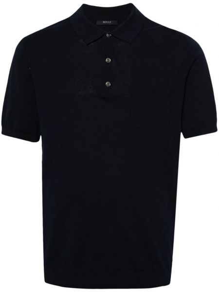 Polo krekls ar kabatām Boggi Milano zils