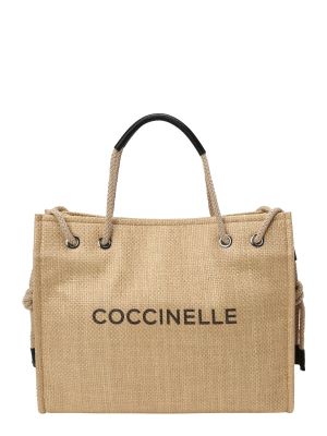 Чанта Coccinelle бежово