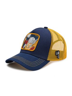 Kepurė su snapeliu Capslab mėlyna