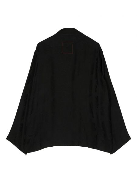 Drapovaná bunda Uma Wang černá