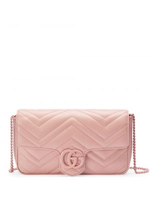 Crossbody táska Gucci rózsaszín