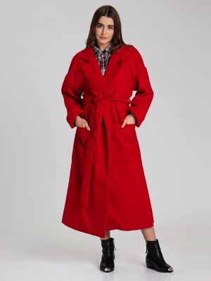 Kabát Look Made With Love červený