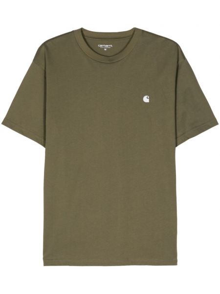 Bavlnené tričko Carhartt Wip zelená