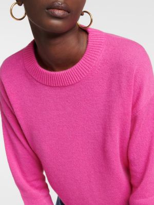 Maglione di lana di cachemire Jardin Des Orangers rosa