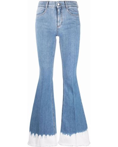 Jeans con motivo a stelle Stella Mccartney blu