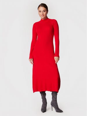 Pletena obleka Ivy Oak rdeča