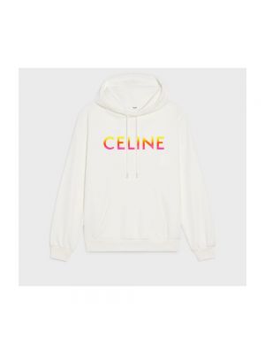 Bluza z kapturem Céline biała