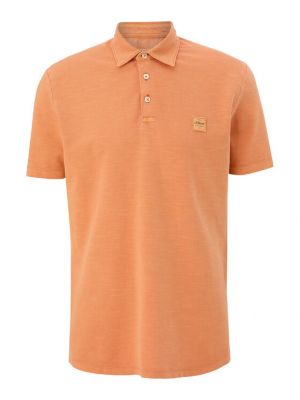 Polo marškinėliai S.oliver oranžinė