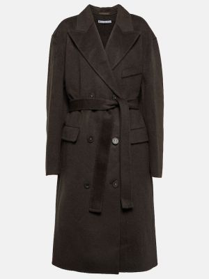 Cappotto di lana Acne Studios grigio