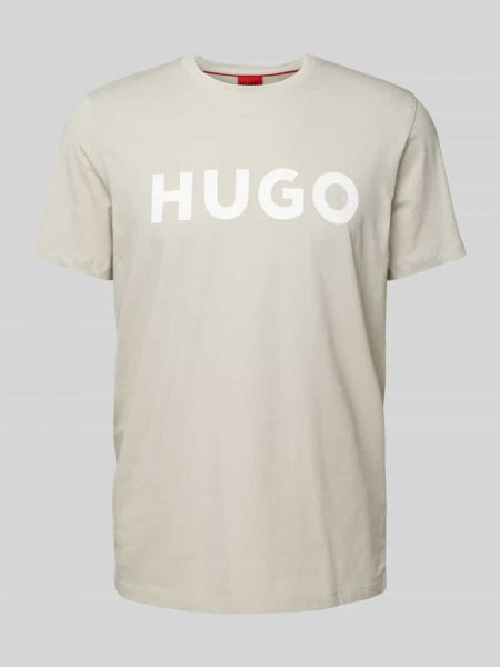 Koszulka z nadrukiem Hugo szara