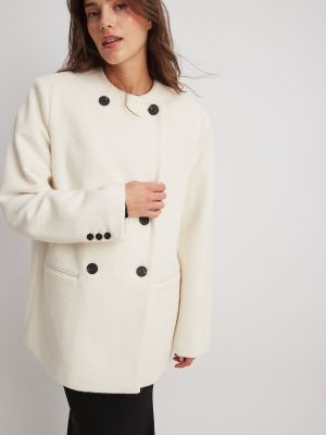 Manteau Na-kd blanc
