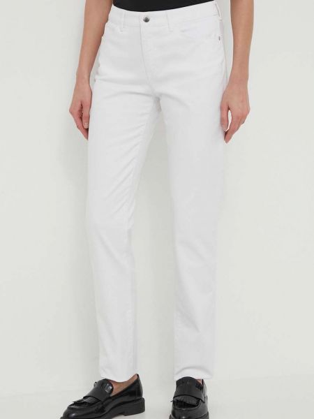 Białe jeansy skinny Emporio Armani