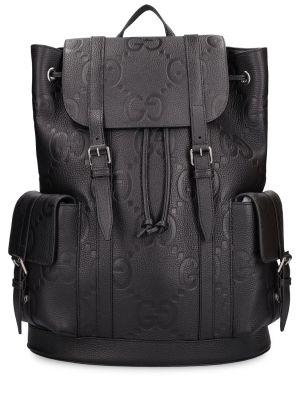 Kožený batoh Gucci černý