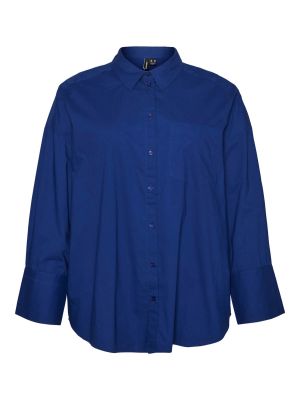 Bluza Vero Moda Curve modra