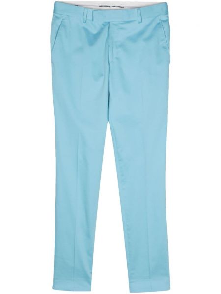Spodnie Karl Lagerfeld niebieskie