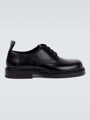 Pantofi oxford din piele Bottega Veneta negru