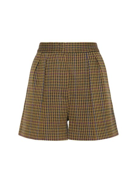 Shorts i ull Max Mara gul