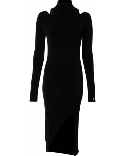Πλεκτή φόρεμα Just Cavalli μαύρο