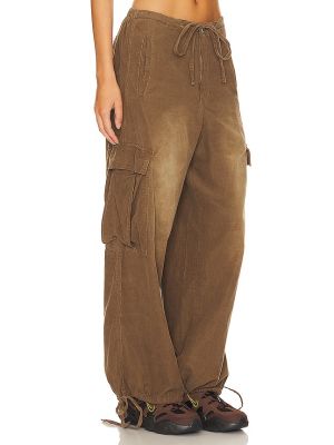 Pantalones cargo Superdown marrón