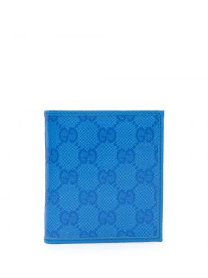 Krištáľová peňaženka Gucci modrá