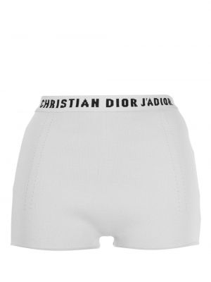 Pantalon taille haute Christian Dior Pre-owned gris