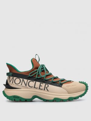 Коричневі кросівки Moncler