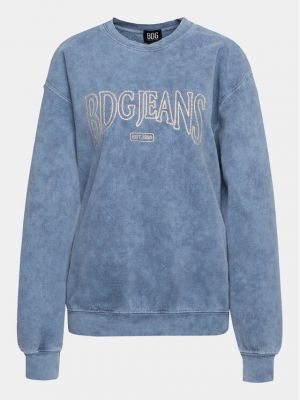 Bluza rozpinana Bdg Urban Outfitters niebieska