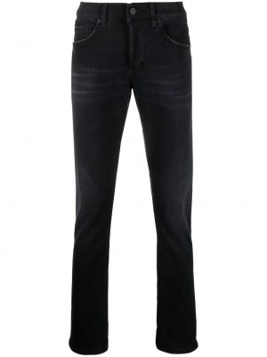 Slank skinny jeans Dondup svart