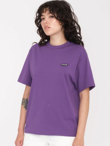 Фиолетовая футболка Volcom