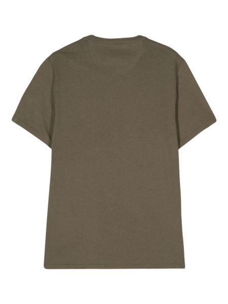 T-shirt brodé en coton Barbour
