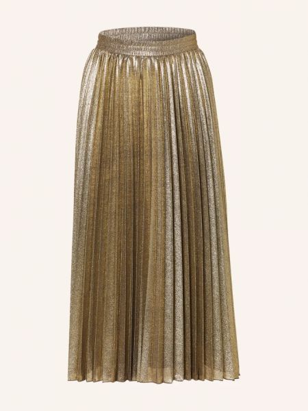 Плиссированная юбка Marella желтая