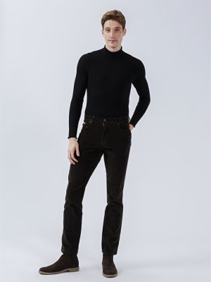 Коричневые мужские брюки чинос Wrangler