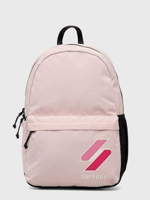 Рюкзак с аппликацией Superdry розовый